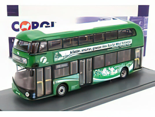 ROUTEMASTER WRIGHTBUS AUTOBUS ARRIVA LONDON LT 61BHT 2020 GREEN WHITE/CORGI 1/76ミニカー