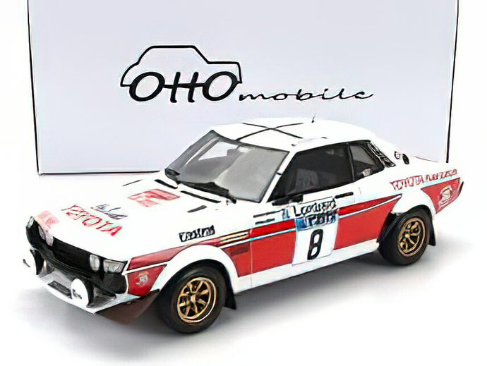 【予約】12月以降発売予定TOYOTA - CELICA RA21 2000GT N 8 2nd RALLY RAC LOMBARD 1977 HANNU MIKKOLA - ARNE HERTZ - WHITE RED/OTTO 1/18ミニカー