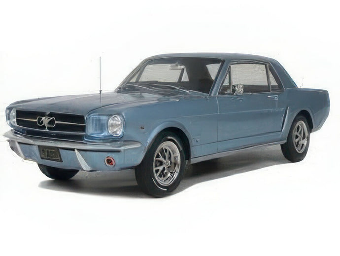 【予約】12月以降発売予定FORD USA マスタング V8 ハードトップ 1965 ブルー ポニー/ OTTO 1/12 999台限定ミニカー