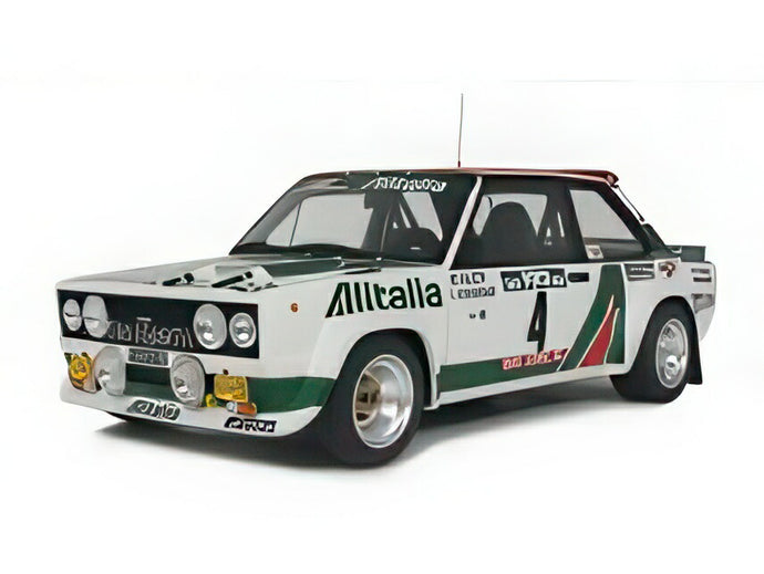 【予約】12月以降発売予定FIAT 131 アバルト アリタリア (ナイトバージョン) N 4 優勝 ラリー ポルトガル 1978 マルク・アレン イルッカ・キビマキ ホワイト グリーン レッド/ OTTO 1/12 ミニカー