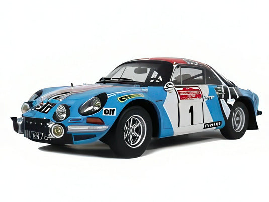 【予約】2026年発売予定RENAULT ALPINE A110 1800 No1 ラリーサンレモ 優勝 1973 J-Lテリエ ブルー/ OTTO 1/12 2000台限定ミニカー