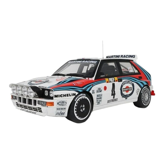 【予約】 ランチア デルタ HF インテグラーレ Gr.A #4 ラリー・モンテカルロ 1992 ホワイト / Otto Mobile 1/12 ミニカー