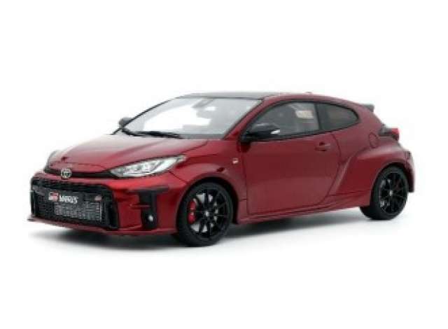 2021 Toyota Yaris GR レジンシリーズ red/OTTO 1/18ミニカー 3000台限定