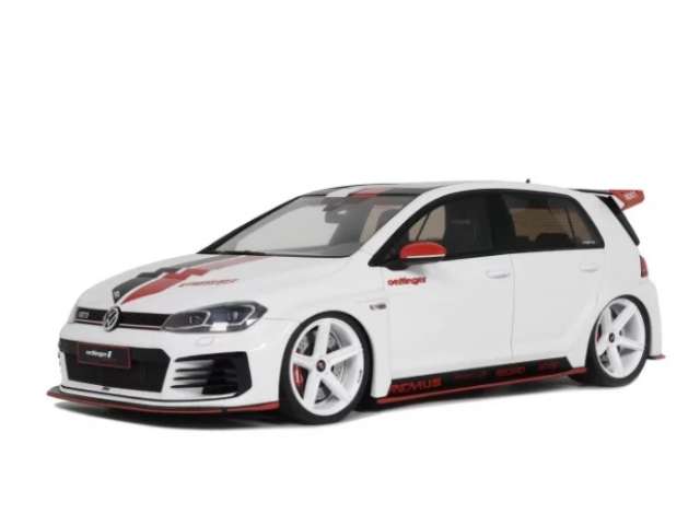 2019 Volkswagen Golf VII GTI レジンシリーズ エッティンガーピュアホワイトミニカー/ OTTO1/18 3000台限定