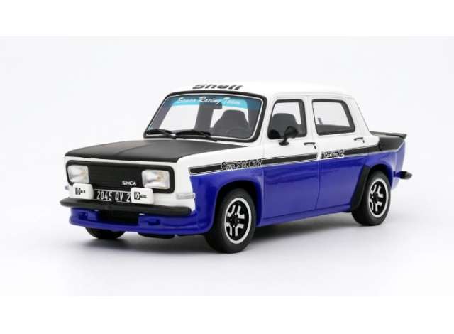 1977 Simca 1000 Rallye 2 SRT レジンシリーズ blue/white/OTTO 1/18ミニカー 999台限定