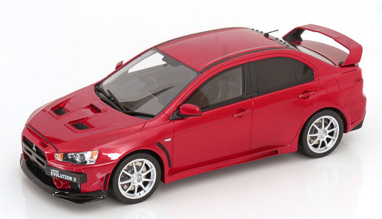 2012 三菱 ランサーエボリューション X FQ 400 レジンシリーズ オリエントレッド/ OTTO  1/18 ミニカー