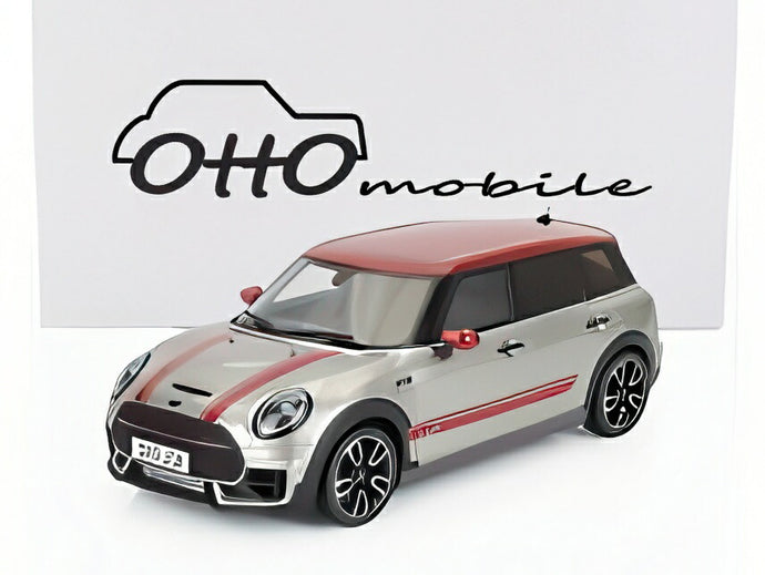 2021 ミニ クラブマン (F54) JCW メルティングシルバーIII シルバー/レッド/ OTTO  1/18 ミニカー