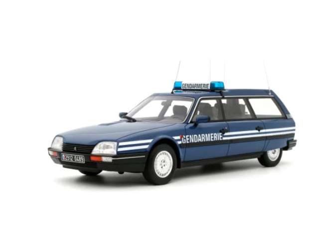 1991 シトロエン CX 憲兵隊 ブルー/ホワイト/ OTTO  1/18 ミニカー