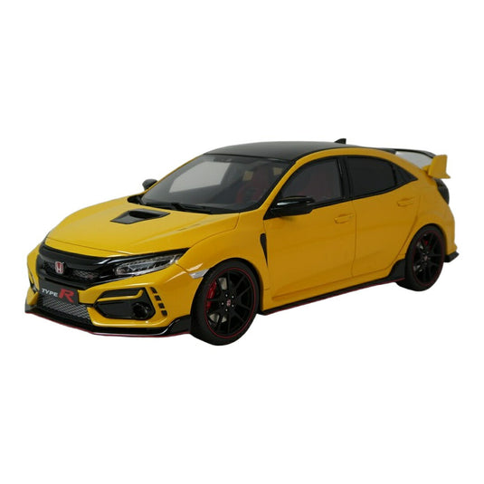 Hondaホンダ Civicシビック Type R FK8 ユーロスペック 2020 イエロー / OTTO 1/18 ミニカー