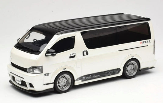 【予約】2026年発売予定 Toyotaトヨタ Hiaceハイエース Super GLスーパーGL Customカスタム 2008 ホワイトパールメタリック / OTTO 1/18 ミニカー