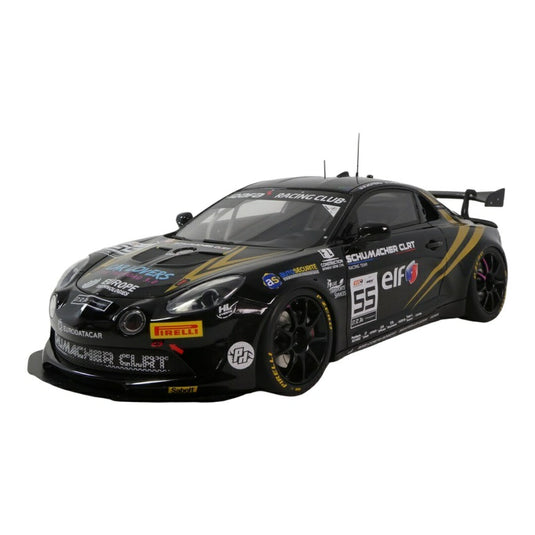 Alpineアルピーヌ A110 GT4 EVO 2024 ブラック #55 / OTTO 1/18 ミニカー