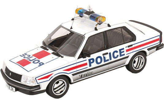 1982 ルノー 18 ターボ 国家警察仕様 警察車両 働く車 レジンモデル / OTTO 1/18 ミニカー