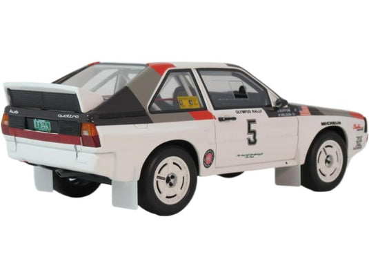 Audi Sport Quattro No.5 オリンパスラリー Buffum Wilson 1986 限定999個/ OTTO 1/18 ミニカー