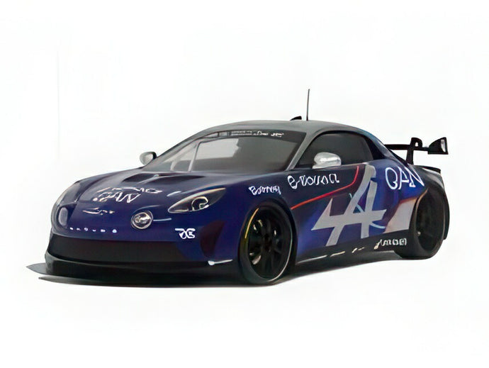 【予約】12月以降発売予定ALPINE A110 GT4 EVO クーペ アルピーヌ N 00 eスポーツシリーズ 2024 ブルー ブラック/ OTTO 1/18 ミニカー