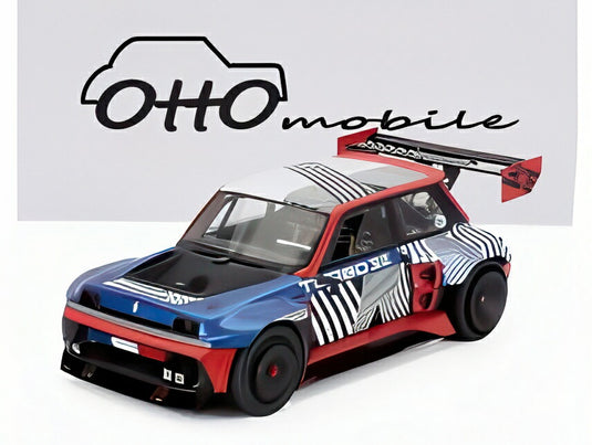 RENAULT R5 ターボ 3E E-TECH 2023 ブルーレッド/ OTTO 1/18 1200台限定ミニカー