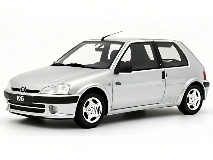 【予約】2026年発売予定PEUGEOT 106 2000 シルバー/ OTTO 1/18 999台限定ミニカー