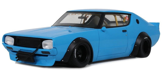 【予約】2026年発売予定NISSAN スカイライン 2000 GT R (KPGC110) LB WORKS 2024 ブルー / OTTO 1/18 ミニカー