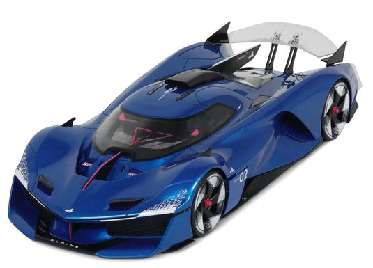 【予約】2026年発売予定ALPINE ALPENGLOW HY6 コンセプトカー 2024 ブルー / OTTO 1/18 ミニカー