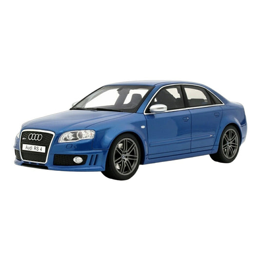 【予約】2026年発売予定 AUDIアウディ A4 RS4 B7 SEDANセダン 2007 ブルー / OTTO 1/18 ミニカー