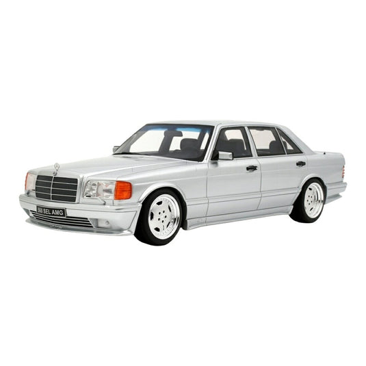 【予約】2026年発売予定 Mercedes Benzメルセデスベンツ Sクラス 560SEL 6.0 AMG W126 1989 シルバー 限定版 / OTTO 1/18 ミニカー
