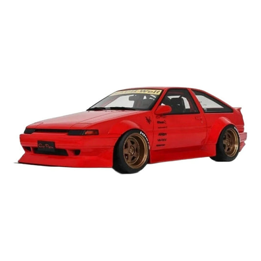 【予約】 トヨタ スプリンター トレノ AE86 ワイドボディ 1986 レッド / Otto Mobile 1/18 ミニカー