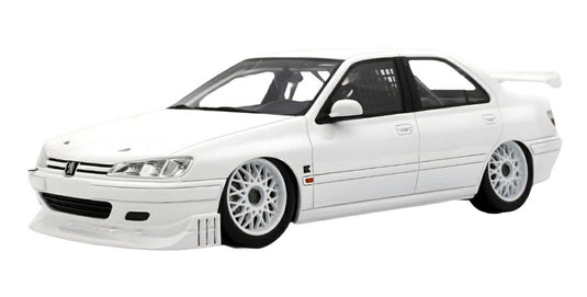 【予約】2026年発売予定PEUGEOT 406 by KHYZYL SALEEM 2024 ホワイト / OTTO 1/18 ミニカー