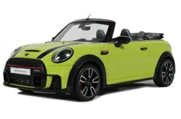【予約】2026年発売予定MINI COOPER JOHN WORKS JCW カブリオレ オープン 2021 グリーン / OTTO 1/18 ミニカー