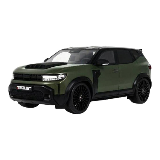 【予約】2026年発売予定 Daciaダチア Dusterダスター Redust Sport 4x2 Hybrid 2025 グリーン 限定版 / OTTO 1/18 ミニカー