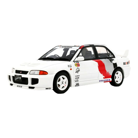 【予約】2026年発売予定 Mitsubishi三菱 Lancerランサー Evolutionエボリューション III 1995 ホワイト 限定版 / OTTO 1/18 ミニカー