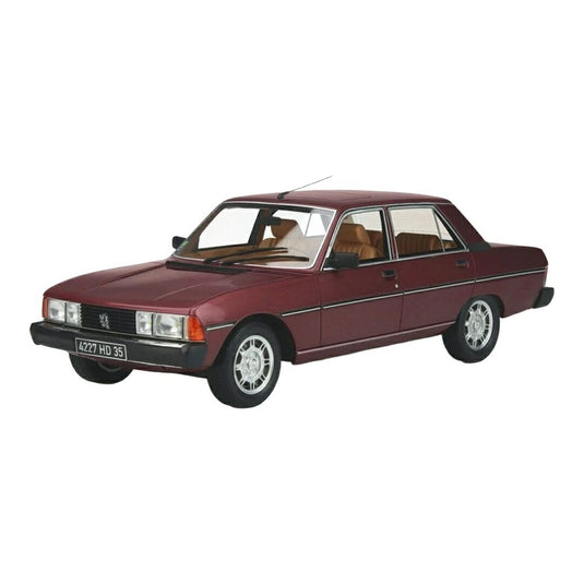 【予約】 プジョー 604 GTI 1983 レッド / Otto Mobile 1/18 ミニカー