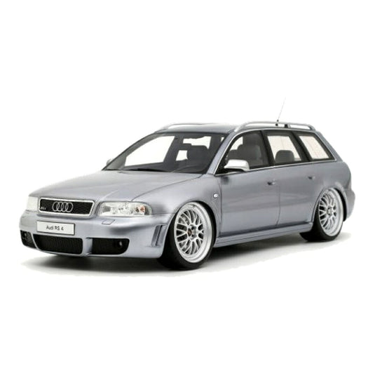 【予約】2027年発売予定 Audiアウディ RS4 B5 アバント 2005 アブスシルバー 限定版 / OTTO 1/18 ミニカー