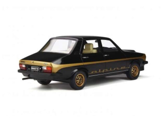 1978 Renault 12 Alpine レジンシリーズ black/OTTO 1/18ミニカー 1500台限定