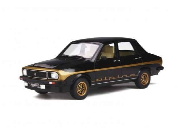 1978 Renault 12 Alpine レジンシリーズ black/OTTO 1/18ミニカー 1500台限定