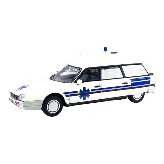 シトロエン CX ブレーク アンビュランス クエーサー Heuliez 1987 ホワイト / Otto Mobile 1/18 ミニカー