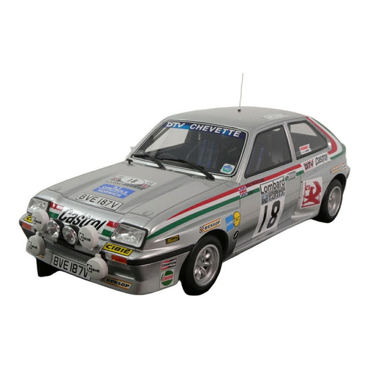 Vauxhallヴォクソール Chevetteシェベット 2300 HSR No.18 シルバー / OTTO 1/18 ミニカー