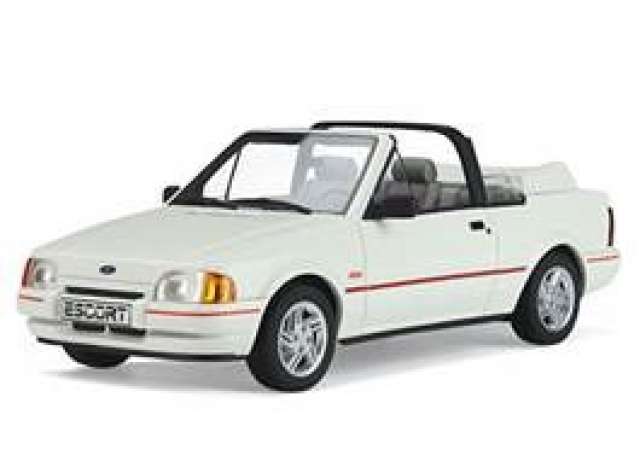 Ford Escort MK4 Cabriolet XR3i レジンシリーズ diamond white/OTTO 1/18ミニカー 3000台限定