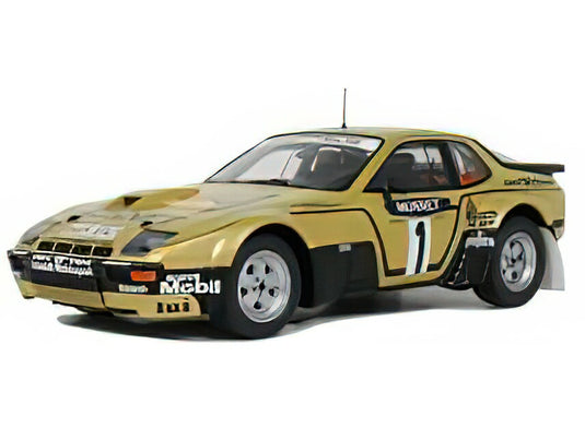 【予約】12月以降発売予定PORSCHEポルシェ 924 CARRERA GTS N 1 WINNER RALLY HESSEN 1981 WALTER ROHRL - CHRISTIAN GEISTDORFER - GOLD BLACK /OTTO 1/18ミニカー