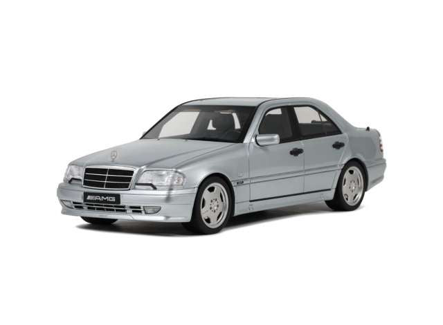 1990 メルセデスベンツ C36 AMG W202 レジンシリーズ ブリリアントシルバー/ OTTO  1/18 ミニカー