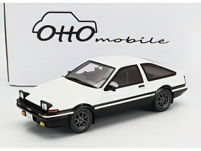 TOYOTA スプリンター トレノ (AE86) 1985年モデル ホワイト/ブラック/OTTO-MOBILE 1/18ミニカー