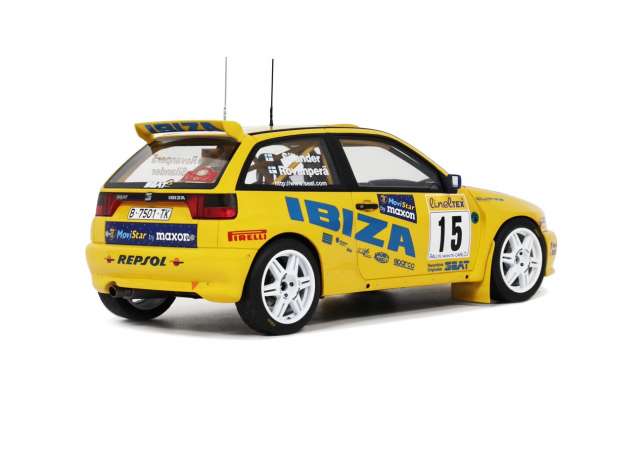 ギャラリービューアに画像をロードする, 1998 Seat Ibiza Kit Car レジンシリーズ yellow/OTTO 1/18ミニカー 3000台限定
