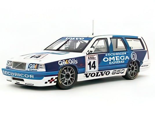 【予約】12月以降発売予定VOLVO 850 エステート SW ステーションワゴン チーム エキュリコール オメガ N 14 BTCC シーズン 1994 ヤン・ラマース ホワイト ブルー/ OTTO 1/18 ミニカー