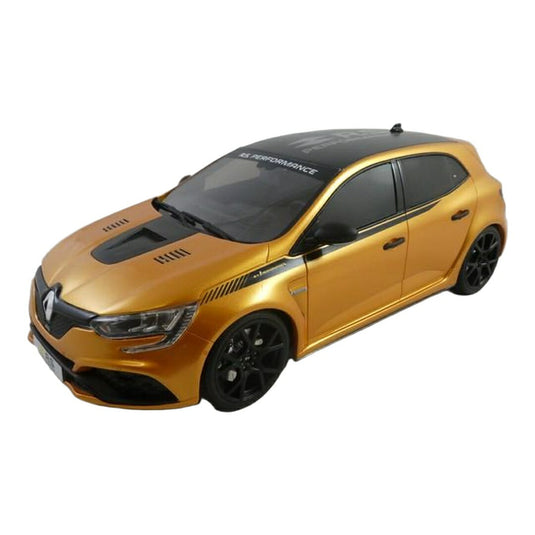 Renaultルノー Meganeメガーヌ RS パフォーマンスキット イエロー / OTTO 1/18 ミニカー