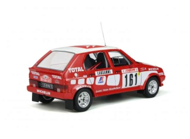 ギャラリービューアに画像をロードする, 1987 Citroen Visa 1000 Pistes #161 C. Dorche Monte Carlo レジンシリーズ white/red/OTTO 1/18ミニカー 999台限定
