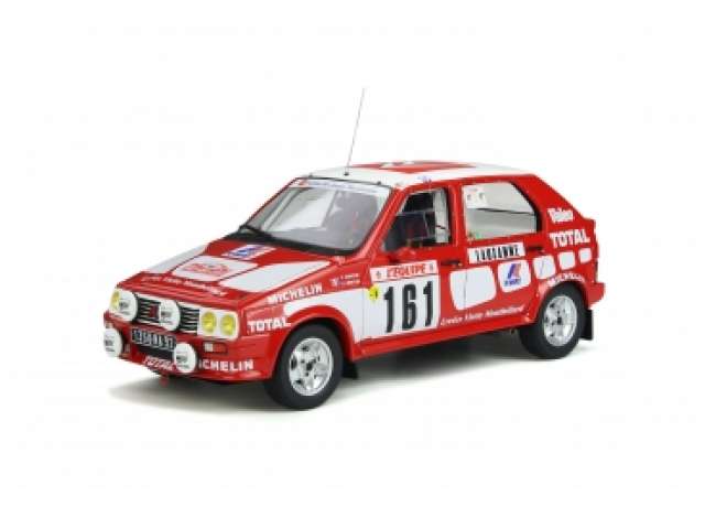 ギャラリービューアに画像をロードする, 1987 Citroen Visa 1000 Pistes #161 C. Dorche Monte Carlo レジンシリーズ white/red/OTTO 1/18ミニカー 999台限定
