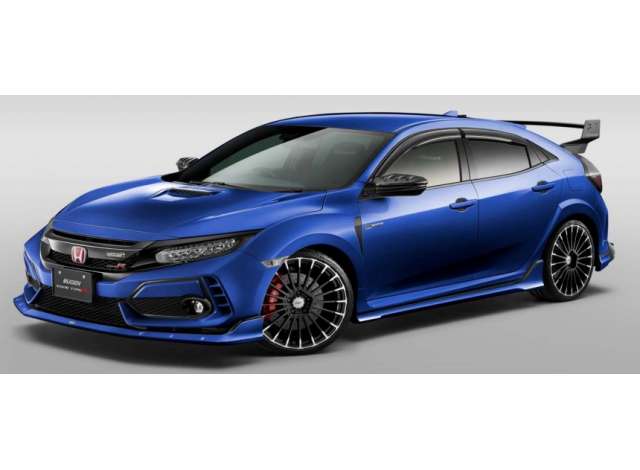 2020 Honda Civic FK8 Type R レジンシリーズ mugen blue/OTTO 1/18ミニカー 3000台限定