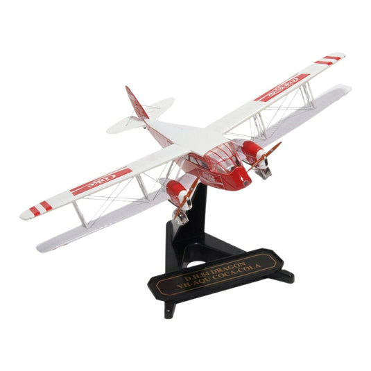 コカ・コーラ Coca Cola デ・ハビランド DH.84 ドラゴン / Oxford Aviation 1/72 飛行機模型 旅客機