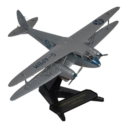 RAC空中パトロール RAC Aerial Patrol デ・ハビランド ドラゴン・ラピード / Oxford Aviation 1/72 飛行機模型 旅客機