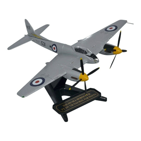 イギリス海軍 Royal Navy デ・ハビランド DH.103 シーホーネット / Oxford Aviation 1/72 飛行機模型 ミリタリー