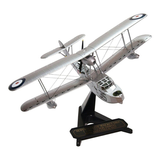 イギリス海軍 HMS Sheffield 1937 スーパーマリン ウォーラス Mk1 / Oxford Aviation 1/72 飛行機模型 ミリタリー