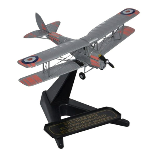 イギリス海軍 HMS Heron Flight デ・ハビランド DH82 タイガーモス / Oxford Aviation 1/72 飛行機模型 ミリタリー
